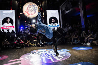 Salomon competes at Red Bull Dance Your Style France Final in the Club Haussmann in Paris on june 9th 2018.