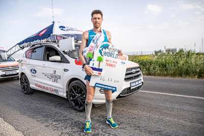 Rus sporcu Ivan Motorin, 64.37 km koşarak erkeklerde Dünya Şampiyonu oldu