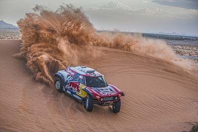 A photo of the X-raid Mini JCW Buggy