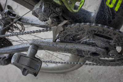 Das "Dienstfahrzeug" von Michael Strasser nach einem typischen Arbeitstag