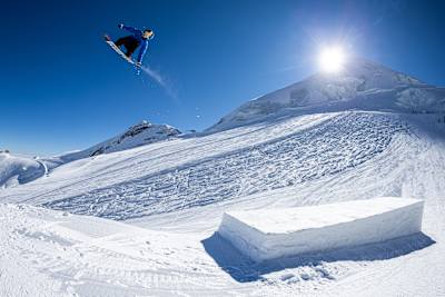 Judd Henkes trains at Stomping Grounds in Saas Fee, Switzerland on October 17, 2020.