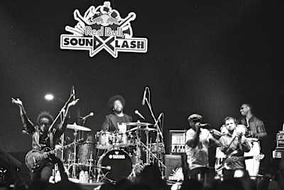The Roots performing live at Red Bull SoundClash 2010 in Phoenix, Arizona.