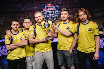 Una imagen del equipo Bedel Ödeyenler que competirá en la Final Mundial de la Red Bull Campus Clutch en Madrid, España.