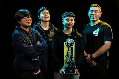 Una imagen del Team Mama's Boys que competirá en la Final Mundial de la Red Bull Campus Clutch en Madrid, España.