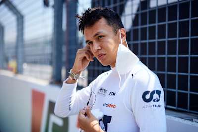 Alexander Albon beim EuroSpeedway in Lausitz, Deutschland
