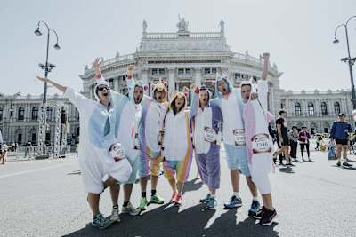 TeilnehmerInnen beim Wings for Life World Run in Wien