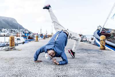 B-boy Hong 10 poses for a portrait during Red Bull BC One Cypher in Cape Town, South Africa on 22 June, 2018. 