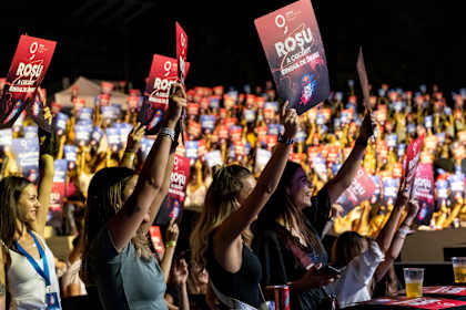 Spectators seen at Red Bull Dance Your Style in Bucharest, Romania on August 12th, 2021