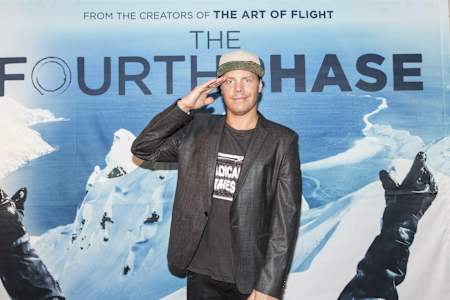 Travis Rice bei der Premiere von The Fourth Phase.
