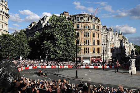 The London street demo was a massive success