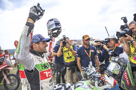 Ignacio Casale a remporté la dernière étape et la victoire du Dakar 2018 dans la catégorie quads.