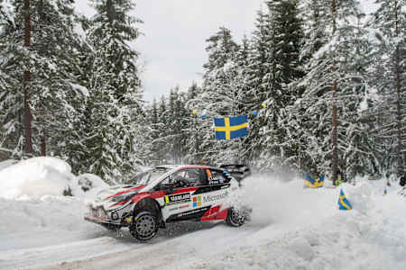 The goal is to compete in Toyota's Yaris WRC