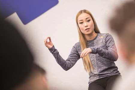 Dassy explica a técnica do popping