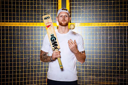 An image of cricketer Ben Stokes