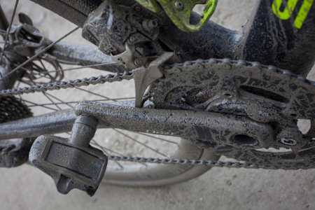 Das "Dienstfahrzeug" von Michael Strasser nach einem typischen Arbeitstag