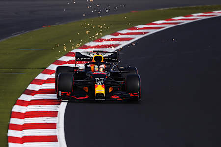 Max Verstappen en el GP de Eifel