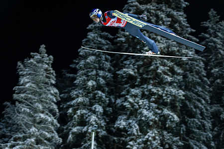 Andreas Wellinger w Klingenthal w 2021 roku