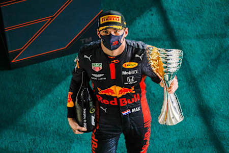 Max Verstappen ganó el Gran Premio de Abu Dabi en 2020.