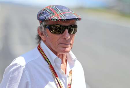 El  triple campeón del mundo de F1, Jackie Stewart.