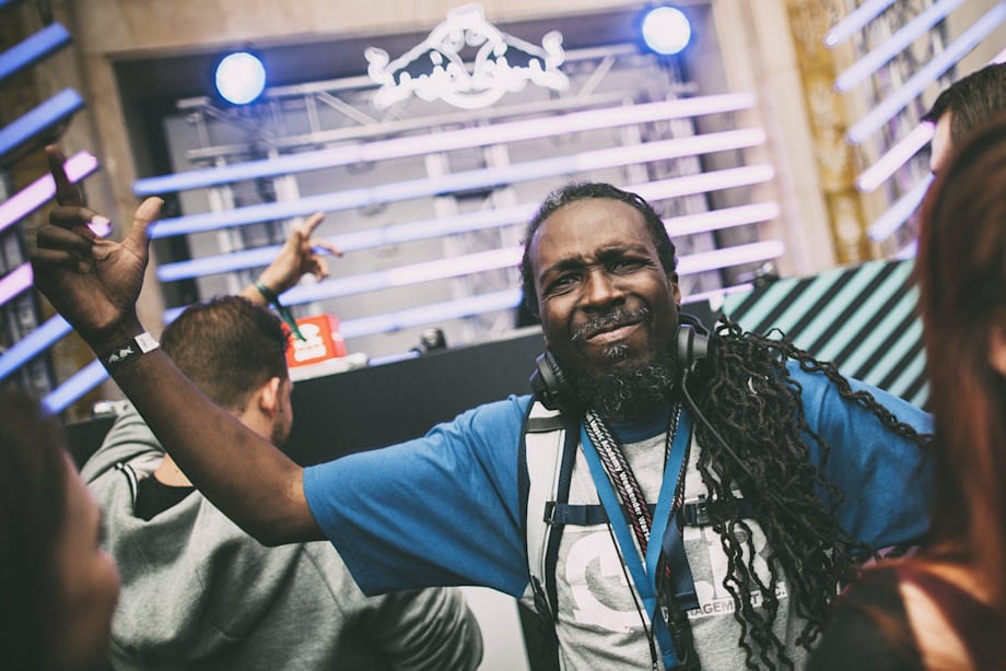 RP Boo, pionero del footwork, durante el Red Bull Music Academy Weekender en Varsovia en 2016.