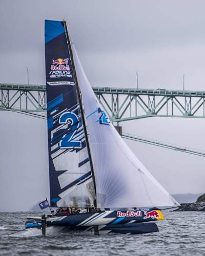 Red Bull Foiling Generation World Finals in Newport, Rhode Island, USA on October 22, 2016.