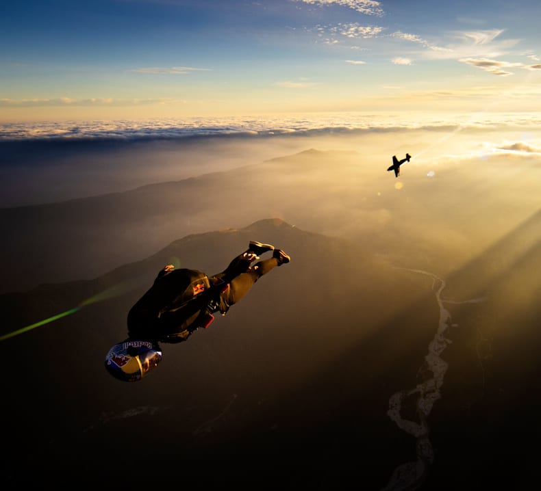 Skydiving Red Bull
