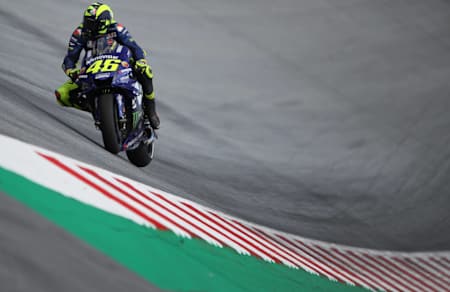 SPIELBERG,AUSTRIA,11.AUG.18 - MOTORSPORTS, MOTORCYCLE - MotoGP, Grand Prix of Austria, Red Bull Ring, qualifying. Image shows Valentino Rossi (ITA/ Yamaha).  