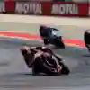 Maverick Vinales competes during the MotoGP World Championship 2025 Stop 08 in Aragon, Spain on June 8, 2025