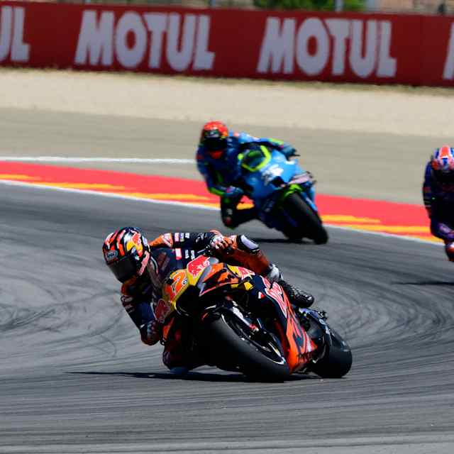 Maverick Vinales during MotoGP World Championship 2025 Stop 08 in Aragon, Spain on June 8, 2025.   