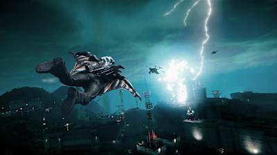 A screenshot from Just Cause 4