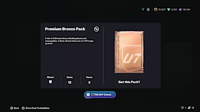 Pack bronze sur EA FC 26.