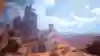Image of a reimagined landscape in the FINAL FANTASY VII REBIRTH video game