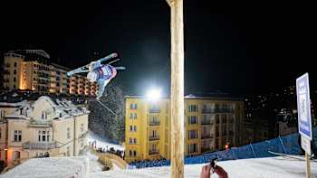 Andri Ragettli bei Red Bull PlayStreets 2023 in Bad Gastein.