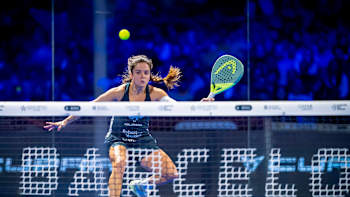 In 2024, Paula Josemaría competes at Premier Padel Finals in Barcelona