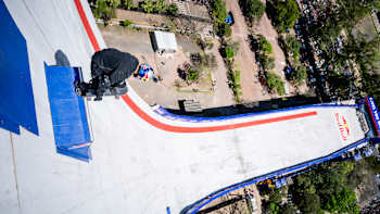 Sandro Dias seen during the Red Bull Building Drop in Porto Alegre, Brazil on September 25, 2025.
