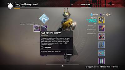 The third Rat King riddle