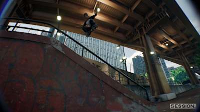 A screenshot from Session