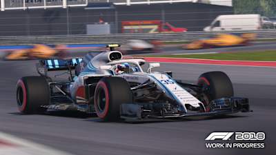 It's a good idea to start Career mode in a Williams