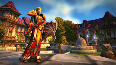 Stormwind in World of Warcraft Classic.