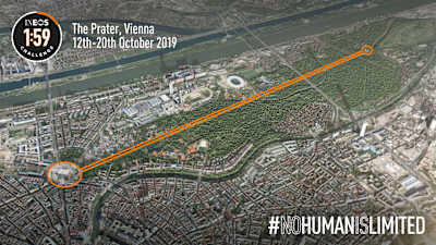 The route was extremely flat and mainly straight