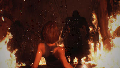 Captura de pantalla de Jill en Resident Evil 3: Remake