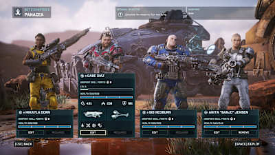 The squad, going on another mission