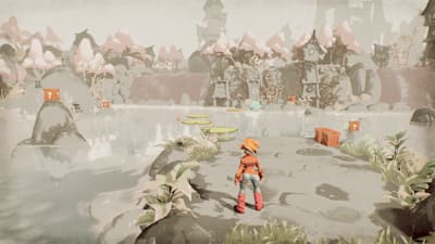 Una captura de pantalla de Crash Bandicoot 4.