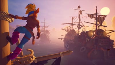 Una captura de pantalla de Crash Bandicoot 4.