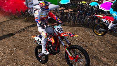 A screenshot of the MXGP 2020 video game for the PS5.