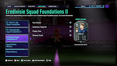 Eredivisie Squad Foundations Kohlert