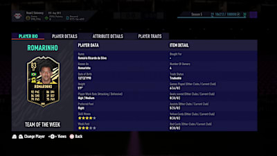 Team of the Week Romarinho