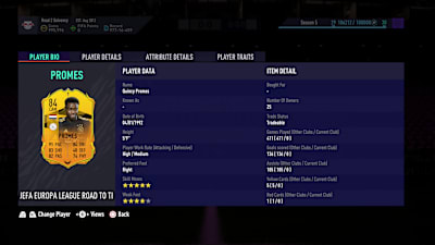 UEL Live Quincy Promes