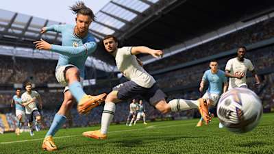 Jack Grealish del Manchester City en FIFA 23.