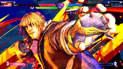Screengrab of Ken from Street Fighter 6.